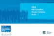 2016 RBC Canadian Water Attitudes · PDF file2016 RBC Canadian Water Attitudes Study A ... Almost eight in ten people agree that Canada should make investments to help water technology