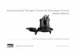 Submersible Single Channel Sewage Pump ˛7,-4 · PDF fileEbara Submersible Single Channel Sewage Pumps DMLEU Operating, Installation and Maintenance Ebara.)@ rev. 01/13 Ebara International