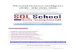 Microsoft Business Intelligence MSBI SSIS SSAS SSRSsqlschool.com/courses/MSBI-Video-Training.pdf · 9 DWH and ETL Structures, Implementations with MSBI SSIS 9 SSIS ETL Operations