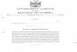 GOVERNMENT GAZETTE - namiblii.org fileGOVERNMENT GAZETTE OFTHE REPUBLICOFNAMIBIA N$3.12 WINDHOEK -9June1997 No.1572 CONTENTS: Page RoadCarrierPermits 1 ROADCARRIERPERMITS.r", …