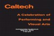 A Celebration of Performing and Visual Arts proof 5-16CIT.pdf · A Celebration of Performing and Visual Arts Ambassador Auditorium May 21, ... Ron Blake, Kevin Brown, John Fumo, Jon