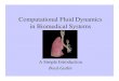 Computational Fluid Dynamics in Biomedical · PDF fileWhat is a fluid? • A fluid is any substance which deforms continuously under a shearing stress • Includes liquids and gasses