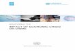 IMPACT OF ECONOMIC C RISIS ON · PDF fileIMPACT OF ECONOMIC C ... Monitoring the Impact of Economic Crisis on ... and economic factors are best examined at the level of the smallest