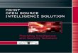 OSINT OPEN SOURCE INTELLIGENCE SOLUTION - ICT Brochure... · PROVIDING INTELLIGENCE AND SECURITY SOLUTIONS ˜e OSINT System combines database access to the ICT Incidents and Activists