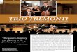 TRIO TREMONTItriotremonti.com/press/TREMONTI_E-Press Kit_rev_15-16.pdf · Trio No. 2 in E minor, Op. 67—Dmitri Shostakovich Piano Trio No. 1 (1963)—George Rochberg (1918-2005)