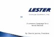 A common language for a World Market! By: Dennis · PDF fileA common language for a World Market! By: ... 8292 Units found Interchange 8291 N 8291 N Nbr Type ROMAINE ROMAINE LESTER