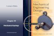 Chapter 10 Mechanical Springs Lecture Slides - İTÜweb.itu.edu.tr/~halit/Makel/Ch_10_slides_m.pdf · Lecture Slides The McGraw-Hill ... Helical Spring ... Shigley’s Mechanical