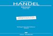 Georg Frid ric HANDEL - American Choral Directors · PDF filemusicologically reliable editions for the practical pursuit of music, ... Brahms conceived the original orchestral version