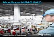 Modicon M340 PAC - Beyondconstruction.com El… · Implementation and connectivity have never been easier as the Modicon M340 PAC embeds Modbus Master serial protocol and Ethernet
