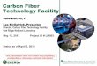 Carbon Fiber Technology Facility - Department of Energyenergy.gov/sites/prod/files/2014/03/f13/lm003_mcgetrick_2013_o.pdf · Dave Warren, PI Lee McGetrick, Presenter Director, Carbon