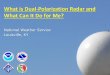 What is Dual-Polarization Radar and What Can It Do for Me? · PDF fileWhat is Dual-Polarization Radar and What Can It Do for Me? ... pulse for the horizontal ... Classic Melting Large