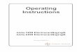 Operating Instructions -  · PDF fileRhythm ... vi Atria Electrocardiograph Operating Instructions 70 ... Acquire ECG with new Patient Info