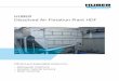 HUBER Dissolved Air Flotation Plant · PDF fileWASTE WATER Solutions EPcient and dependable solution for: –Wastewater treatment –Valuable material recovery –Water recycling HUBER