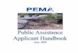 FOREWORD - Pennsylvania Emergency Management · PDF fileFOREWORD This handbook provides Pennsylvania specific guidance to assist applicants in recovering eligible expenses incurred