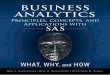 Business Analytics Principles, Concepts, andptgmedia.pearsoncmg.com/images/9780133989403/samplepages/... · Business Analytics Principles, Concepts, and Applications with SAS What,