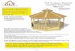 12ft Octagon Bayside Gazebo Assembly · PDF file12ft Octagon Bayside Gazebo Assembly Manual Page 1 Thank you for purchasing a 12 ft Octagon Panelized Gazebo. Please take the time to