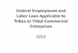 Federal Employment and Labor Laws Applicable to …nahmus.org/fedemploylaborlaws.pdf · Federal Employment and Labor Laws Applicable to ... • In June 2003, in ... • Tenth Circuit