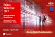 Fujitsu World Tour 2017 V4.0 final... · on SAP CRM Certified for SAP ILM 2011 First SAP HANA scale-out w/ Fujitsu/NetApp @SAP SAP LVM Integration ... - SAP Managed Services / Remote