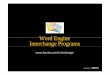 WdE iWord Engine Interchanggge · PDF fileneeded to increase each studentneeded to increase each students’s comprehension via ... Interchange Book 1: Frequency and ... WdE iWord
