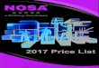 NOSA 2017 Price List -April 2017 high res 1-bleed · PDF fileCOURSE DAYS PUBLIC ... FIRE SAFETY COURSES 7.1 Basic Fire Awareness 1 R730 ... NOSA 2017 Price List -April 2017 high res