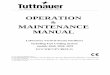 OPERATION MAINTENANCE MANUAL - · PDF fileOPERATION & MAINTENANCE MANUAL Laboratory Vertical Steam Sterilizers Including Fast Cooling System models 3840, 3850, 3870 ELV/WR/ C/PV/BH/F-D