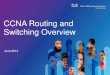 CCNA Routing and Switching Overview - Uczelnia ITuczelnia.it/wp-content/uploads/2016/06/CCNAPresentation.pdf · • NetAcad CCNA Routing and Switching curriculum aligns to the redesign