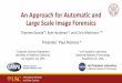 An Approach for Automatic and Large Scale Image Forensicsmklab.iti.gr/mfsec2017/wp-content/uploads/2017/06/Large-Scale... · additionally in part by the DARPA Memex/XDATA/D3M programs