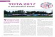 Feature YOTA 2017 - YASME Foundation · PDF fileUK for YOTA 2017. They flew in to various airports, ... to decode an Enigma encoded message in a ... the form of a lesser known, but