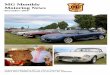 MG Monthly Motoring News - MG Car Club of Tasmania · PDF fileWayne Jessup's newly restored A along with the Frasers ... stunning black B of Chris and Vicki Wagstaff that was to win