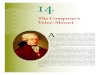 The Composer’s Voice: Mozart - Oxford University Press ... · PDF fileHis last was a Requiem Mass, on which he was working at the time of his death. During his brief life Mozart