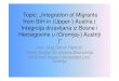 Topic: „Integration of Migrants from BiH in (Upper ... · PDF fileSmjer Sudija: Drustvena-Ekonomija Johannes Kepler Univerzitet Linz-Austrija. Sadrzaj •1 U.vod • 2. ... Politicka
