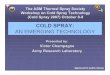 Cold Spray Conf. Keynote 2007 rev2 - arl.army.mil · PDF fileApproved for public release Presented by: Victor Champagne Army Research Laboratory The ASM Thermal Spray Society Workshop
