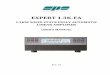 SPE Expert 1.3K-FA amplifier - Expert Linearsexpertlinears.com/pdfs/expert_1-3K_manual.pdf · instructions for your SPE EXPERT 1.3K-FA. The manual may be subject to changes and updates