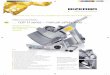 GSP H series – manual safety slicer - · PDF fileGSP H series – manual safety slicer ... H 23.46” (596) Warranty The GSP H Safety Slicer carries a one-year, ... Protection type319