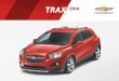 TRAX - General Motors Canada · PDF filesized ride. This agile 5 ... Bose® sound system, our ultimate audio system, is tailored to the acoustics of Trax. ... Stability Control System,