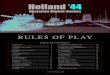 Holland ’44: Operation Market-Garden Holland ’44 · PDF fileHolland ’44: Operation Market-Garden 1 GM Gae RULES OF PLAY ... Artillery Units ... German Kriegsmarine • Olive