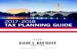 CPA, PC · PDF fileYEAR-ROUND STRATEGIES TO MAKE THE TAX LAWS WORK FOR YOU TAX PLANNING GUIDE 2017-2018 DAVID A. REUMONT CPA, PC David A. Reumont CPA, CFP, CVA Website: