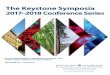 The Keystone Symposia · PDF fileThe Keystone Symposia 2017–2018 Conference Series ... Marlene Belfort, Evan E. Eichler, Henry L. Levin and Lynne E. Maquat Feb 11–15, 2018 | Eldorado