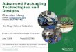 Advanced Packaging Technologies and Designs · PDF fileRao Lao P, Positive Rg Lg N, Negative O, Output Rod Rpk Lod Lpk Lsn Rsn Rg Lg Lp Ln; L; PN; ... Advanced Packaging Technologies