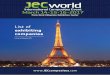 List of exhibiting companies - JEC · PDF fileaspro russia assembly guidance systems inc united states astar s.a. spain atg composite - atelier textile du gier france atom beraud france