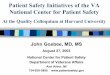 Patient Safety Initiatives of the VA National Center for ... · PDF filePatient Safety Initiatives of the VA National Center for Patient Safety ... – Regional workshops (RCA and