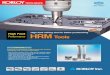 Powerful & economic milling tool with double clamping and ... HRM.pdf(Max. fz=3.5mm/tooth, 0.14ipt) ... HRMS1550HR-3 40 50 40 1.97 1.57 ... High feed milling tool for better productivity
