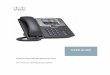 Cisco Small Business Pro IP Phone SPA525G User Guide · PDF fileContents Cisco Small Business Pro IP Phone SPA525G (SIP) 3 Viewing and Returning Missed Calls 49 Returning a Missed