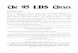 The 95 LDS Theses - · PDF fileThe 95 LDS Theses INTRODUCTION Today is October 31st, “Reformation Day. It was on this day that Martin Luther nailed the “Disputation of Doctor Martin