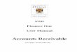 Accounts Receivable - University of · PDF fileAccount Number: Enter (or choose from the picklist) the account number where the invoice should be posted. 14. ... Analysis code: This