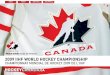 guIDE DE PRESSE 2009 IIHF WORLD HOCKEY CHAMPIONSHIP · PDF file20 Colby Armstrong F/A R/D 6’2” 195 11/23/82 Saskatoon, Sask. Atlanta Thrashers (NHL) 26 ... SuNDAY, MAY 3, 2009