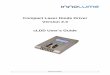 Compact Laser Diode Driver Version 2.4 cLDD User’s Guide · PDF fileCompact Laser Diode Driver - User’s Guide 2014, Licensed to Innolume GmbH Page 3 of 36 1. General information