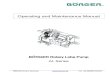 Operating and Maintenance Manual - infota.siss.clinfota.siss.cl/concesiones/empresas/AguasAndinas/03... · BÖRGER GmbH, Germany Tel: +49 (0)2862 9103-20 Operating and Maintenance