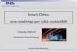 Smart Cies : una roadmap per ci3à sostenibili - Energia · PDF fileSmart Urban Networks Smart lighting, smart metering multiservizio (elettricità, gas, acqua), demand response e