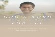 GOD’S WORD - American Bible Society · PDF filethan 100 nations, from Myanmar to Slovenia, Brazil to Togo, gathered for one purpose: to give thanks for ... Through Bible-based trauma